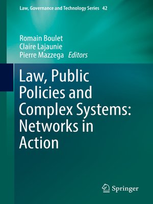 cover image of Law, Public Policies and Complex Systems